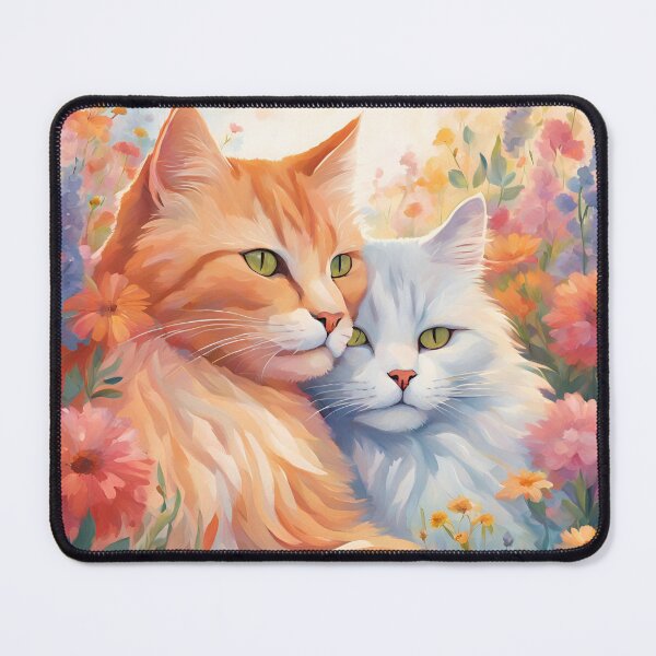 Item preview, Miau Love, Cat's love, Cat Love. Cats lover, Cat, Cats, black cats, love designed and sold by GOLDENGARDENART.