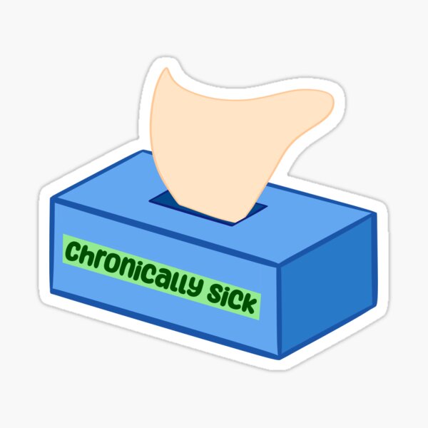 Artikel-Vorschau von Taschentuchbox für chronisch Kranke, designt und verkauft von charlx133.