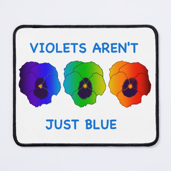 Item preview, Violets Aren't Just Blue designed and sold by SleepingFlower.