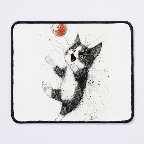 Item preview, Drawing cat animal art #cat #kitty designed and sold by JBJart.