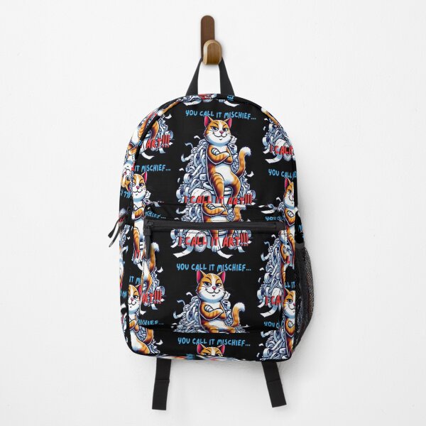 Item preview, You Call It Mischief, I Call It Art – Funny Cat Design designed and sold by Nauert's.