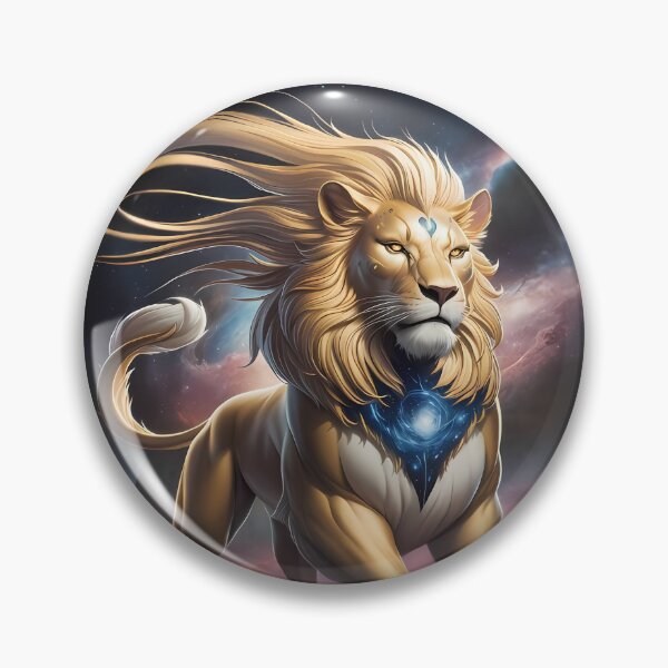 Item preview, Ethereal Majesty: The Lion Beyond Infinity designed and sold by Orca Chuckle Studios.