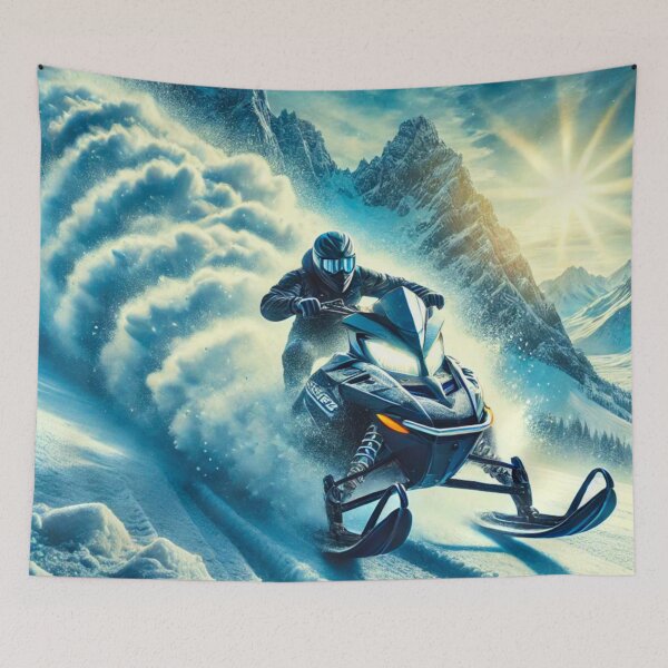 Item preview, Epic Snowmobile Ride Through Winter Wilderness designed and sold by GrizzlyCollective.
