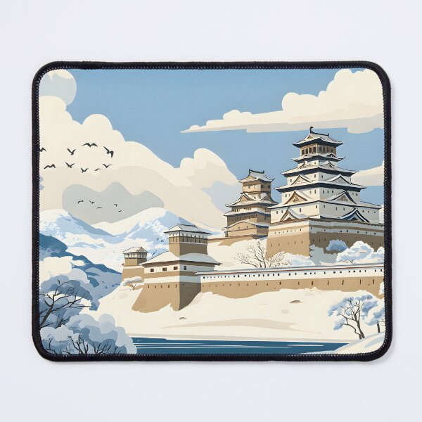 Item preview, Japanese Winter Landscape designed and sold by CoolMantras.