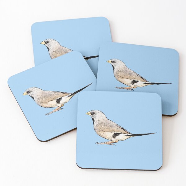 Item preview, Long-tailed Finch Black Alternate Design  designed and sold by designsasstultd.