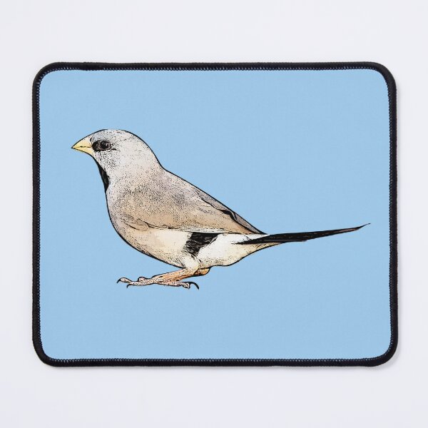 Item preview, Long-tailed Finch Black Alternate Design  designed and sold by designsasstultd.