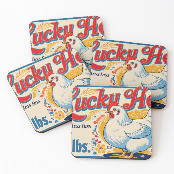 Item preview, Lucky Hen Vintage style Feed Bag Design designed and sold by Marcee Duggar.