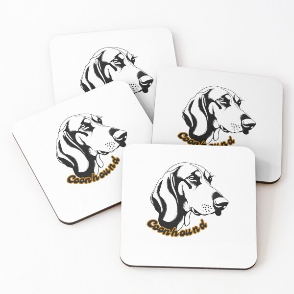 Item preview, Coonhound Loyal and Adventurous Portrait designed and sold by Paws and Ink Art.
