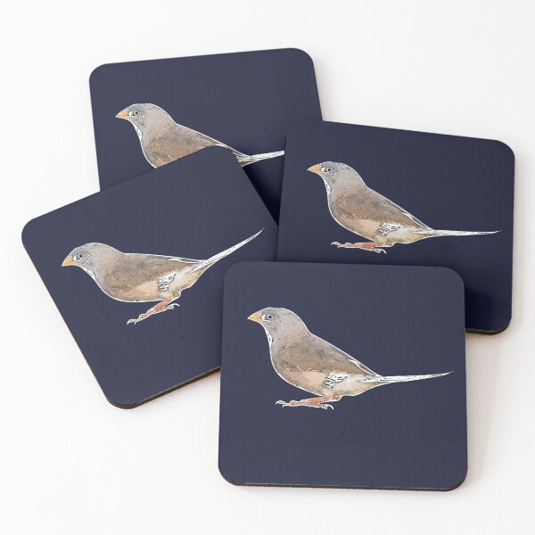 Item preview, Long-tailed Finch White Alternate Design  designed and sold by designsasstultd.