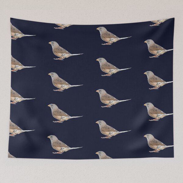Item preview, Long-tailed Finch White Alternate Design  designed and sold by designsasstultd.