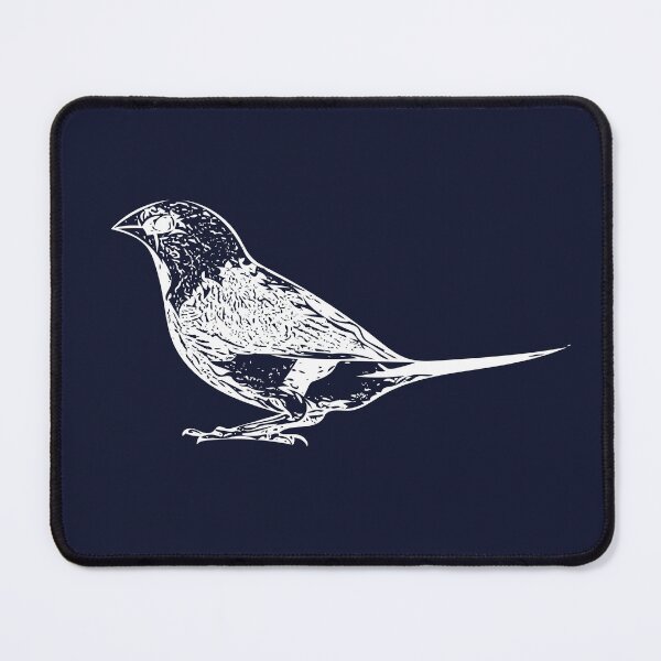 Item preview, Long-tailed Finch White Design  designed and sold by designsasstultd.