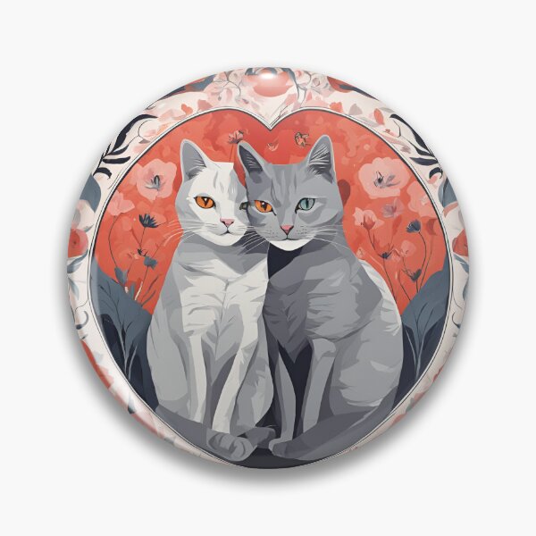 Item preview, Sweet Cat's love, Cat Love. Cats lover, Cat, Cats, black cats, love designed and sold by GOLDENGARDENART.