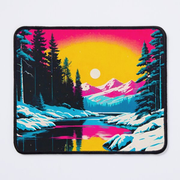 Item preview, Epic Frozen Mountain Lake designed and sold by GrizzlyCollective.