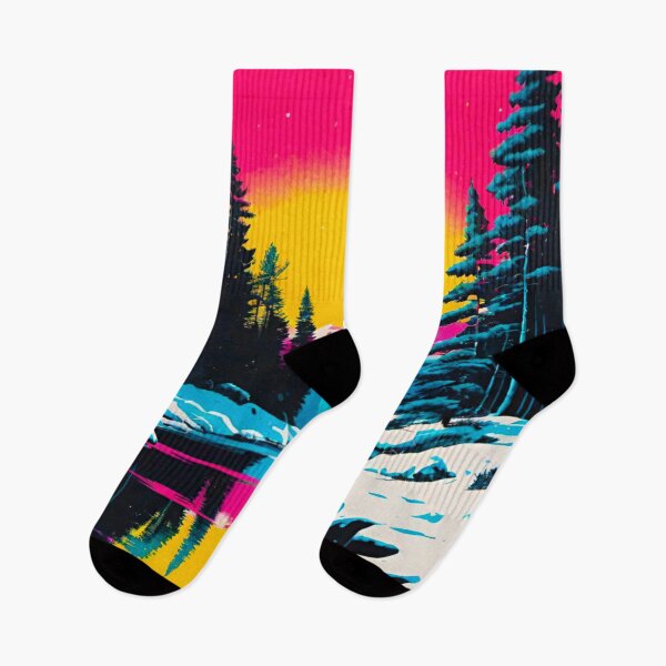 Item preview, Epic Frozen Mountain Lake designed and sold by GrizzlyCollective.