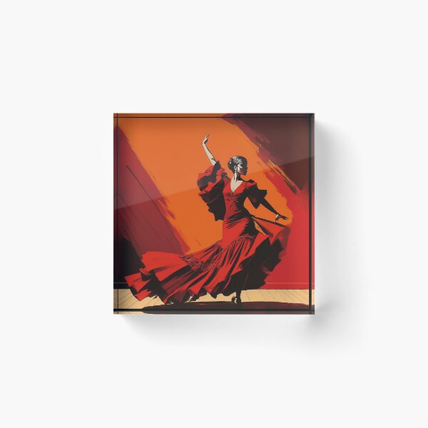 Item preview, Flamenco Dancer spinning designed and sold by Boxing Kangaroo Retail Company.