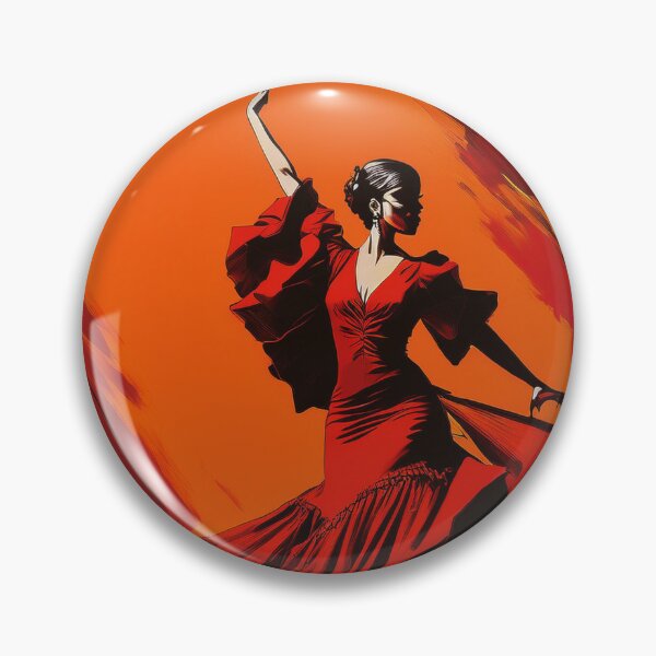 Item preview, Flamenco Dancer spinning designed and sold by Boxing Kangaroo Retail Company.
