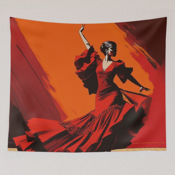 Item preview, Flamenco Dancer spinning designed and sold by Boxing Kangaroo Retail Company.
