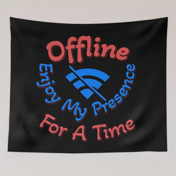 Item preview, Offline Enjoy My Presence For A Time designed and sold by AlchemyColor.