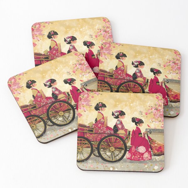 Item preview, Retro Manga Girls designed and sold by CoolMantras.