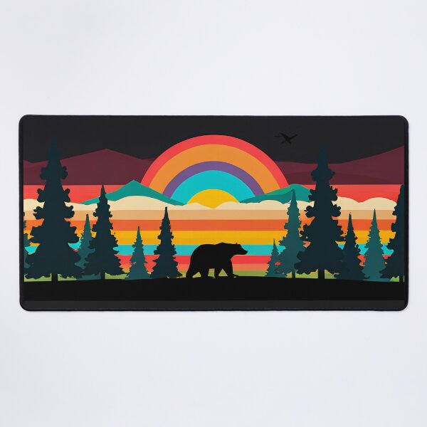 Artikelvorschau, Mountain Bear: Wild Nature in Rustic Style entworfen und verkauft von Timegraf.