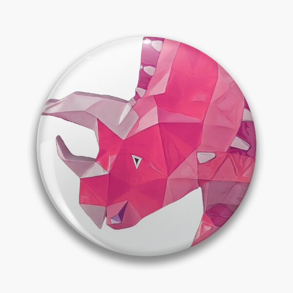 Item preview, Cute 3D  Triceratops in pink color designed and sold by LiberaCaballo.