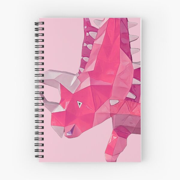 Item preview, Cute 3D  Triceratops in pink color designed and sold by LiberaCaballo.