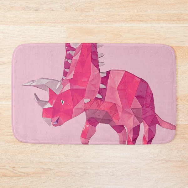 Item preview, Cute 3D  Triceratops in pink color designed and sold by LiberaCaballo.
