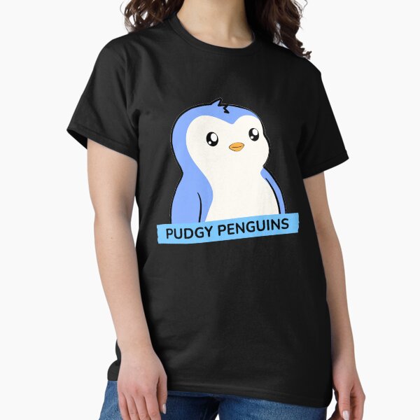 Vista previa del artículo con la obra «Moneda criptográfica meme de pingüinos regordetes», diseñado y vendido por CryptooBull.