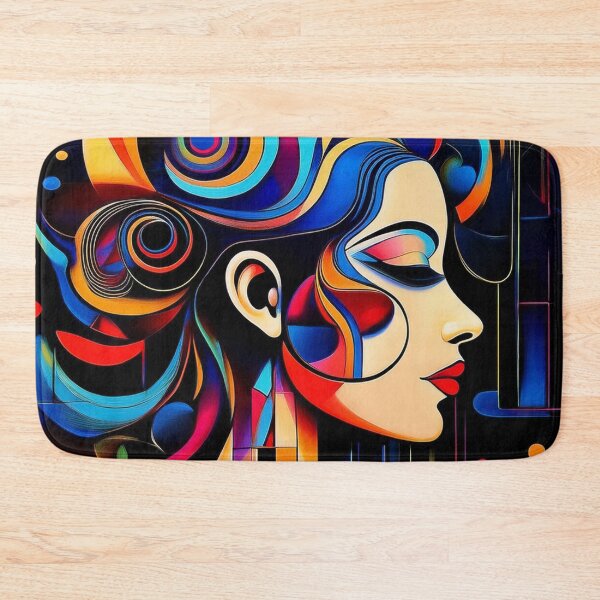 Item preview, Goddess Blue Portrait of a Woman designed and sold by Boxing Kangaroo Retail Company.