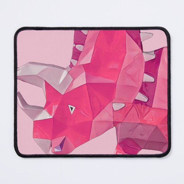 Item preview, Cute 3D  Triceratops in pink color designed and sold by LiberaCaballo.