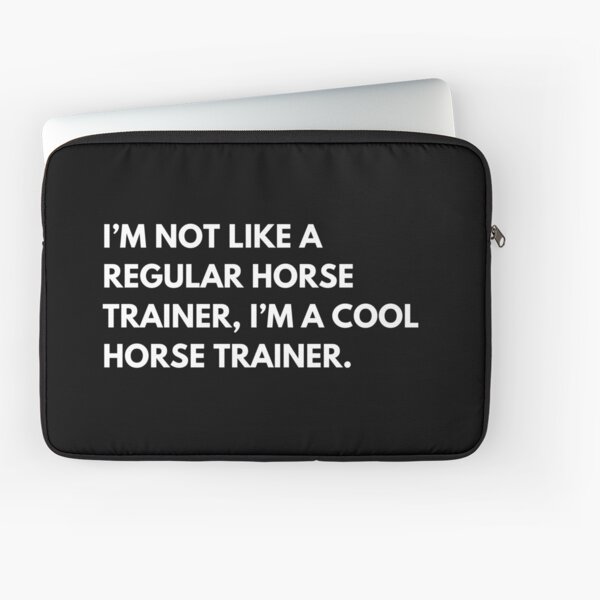 Aperçu de l'œuvre Je ne suis pas un entraîneur de chevaux ordinaire, je suis un entraîneur de chevaux cool créée et vendue par CuteLovelyDesigns.