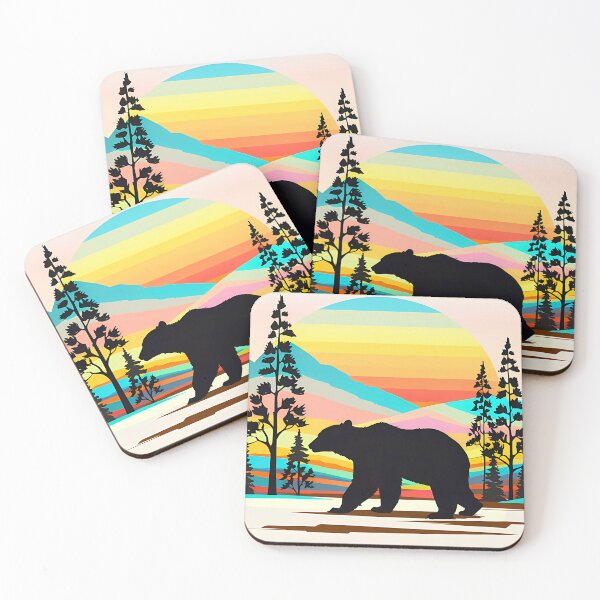 Artikelvorschau, Mountain Bear: Wild Nature in Rustic Style entworfen und verkauft von Timegraf.