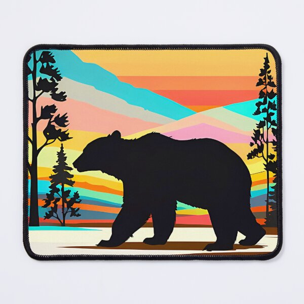 Artikelvorschau, Mountain Bear: Wild Nature in Rustic Style entworfen und verkauft von Timegraf.