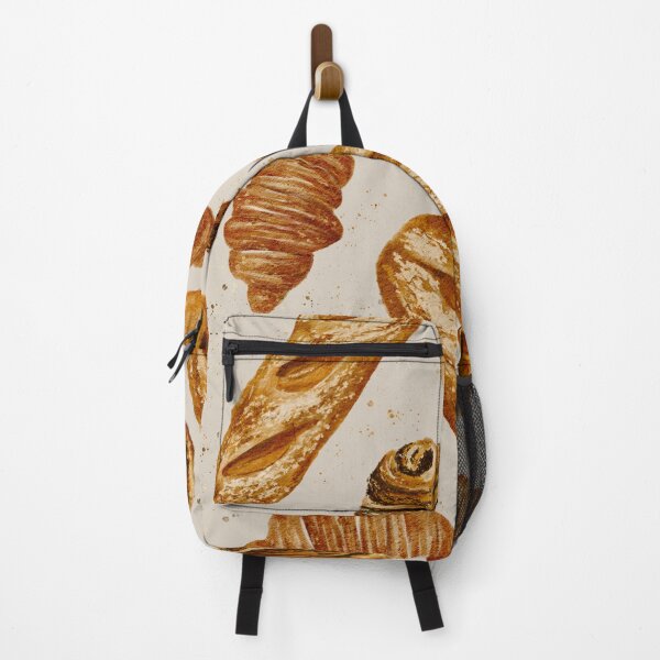 Item preview, Bakery breads, cinnamon rolls, croissant and chocolate bread, cheerful and recognizable illustrations for bread lovers designed and sold by Atelier-nadine.