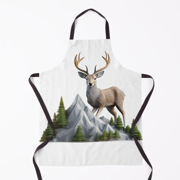 Item preview, Picture with mountain deer designed and sold by creative555.