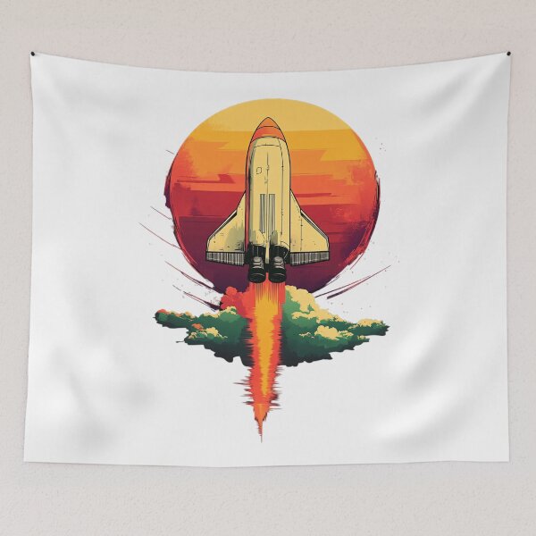 Item preview, Sunset Space Shuttle designed and sold by NomadicDreamer.
