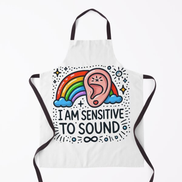 Item preview, I am sensitive to sound designed and sold by Vkinsify.