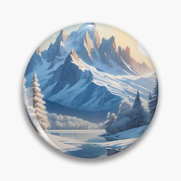 Item preview, Majestic Mountain Rivers Flowing Through Nature designed and sold by GrizzlyCollective.