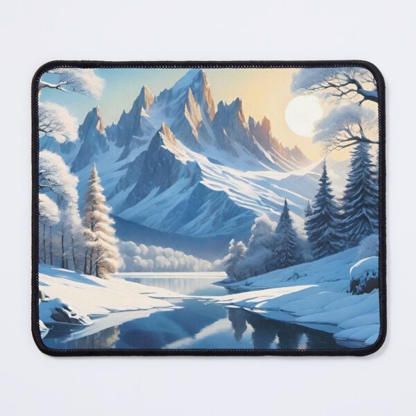 Item preview, Majestic Mountain Rivers Flowing Through Nature designed and sold by GrizzlyCollective.