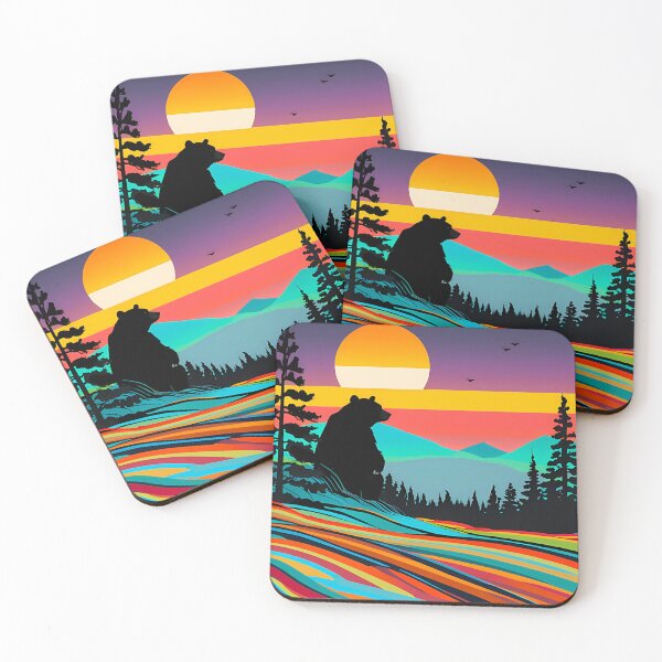 Artikelvorschau, Mountain Bear: Wild Nature in Rustic Style entworfen und verkauft von Timegraf.