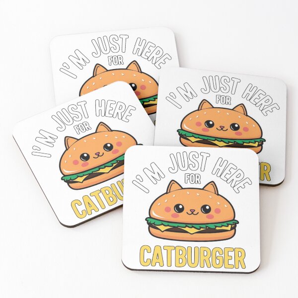 Item preview, I'm Just Here For Catburger designed and sold by Orsik.
