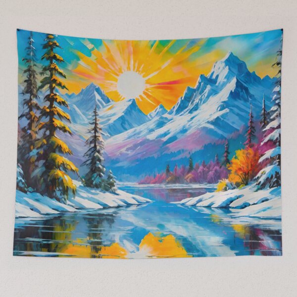 Item preview, Epic Mountain Peaks and Icy Lake Serenity designed and sold by GrizzlyCollective.