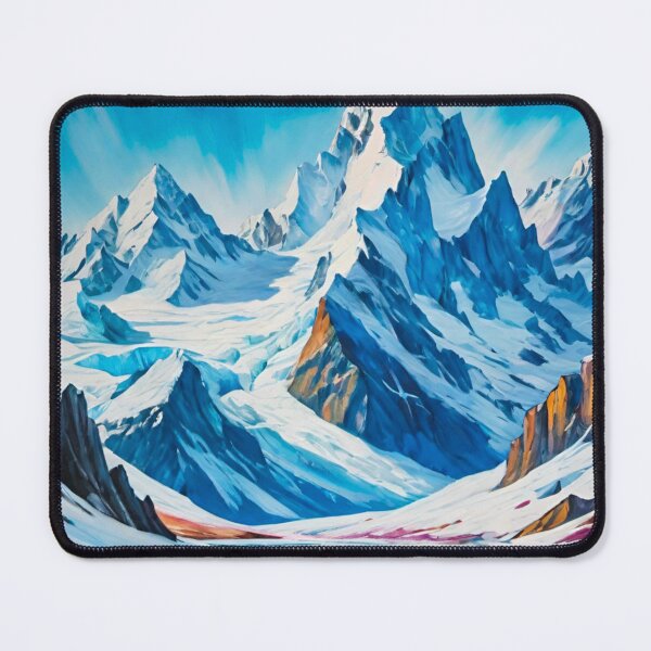 Item preview, Epic Majestic Frozen Mountain Peak designed and sold by GrizzlyCollective.