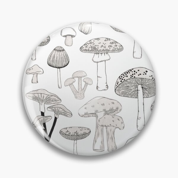 Item preview, Vintage mushroom collection, outline  designed and sold by GorXena.
