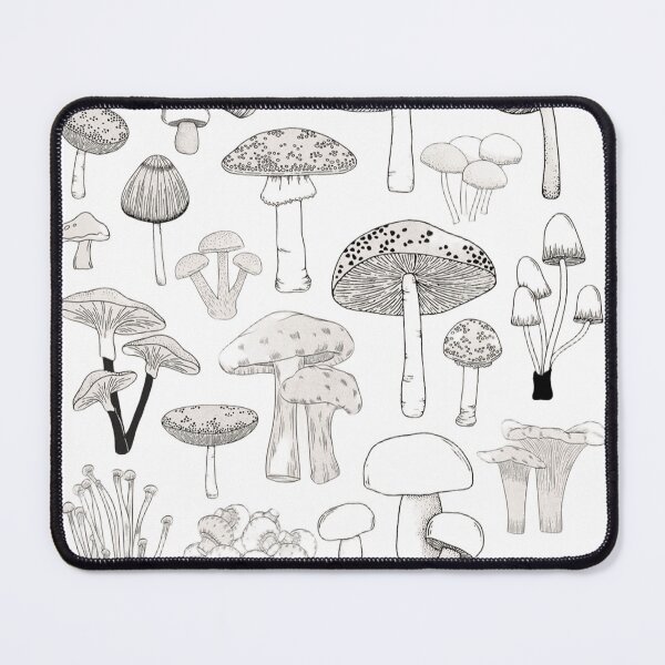 Item preview, Vintage mushroom collection, outline  designed and sold by GorXena.
