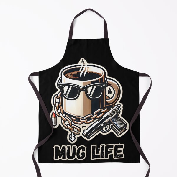 Item preview, Mug Life - Gangsta Coffee Vibes Design designed and sold by Dantin.