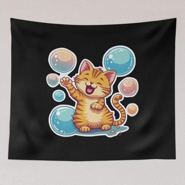 Item preview, Bubble Cat designed and sold by SignumShop.