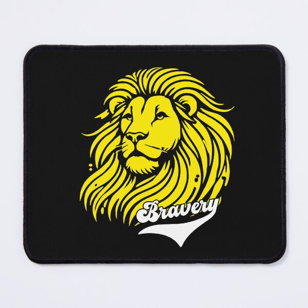 Item preview, Yellow Lion Inspirational Bravery  designed and sold by alenaz.