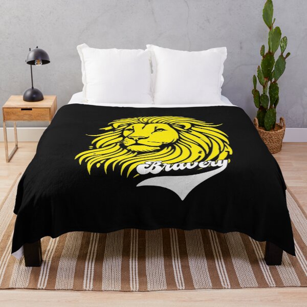 Item preview, Yellow Lion Inspirational Bravery designed and sold by alenaz.