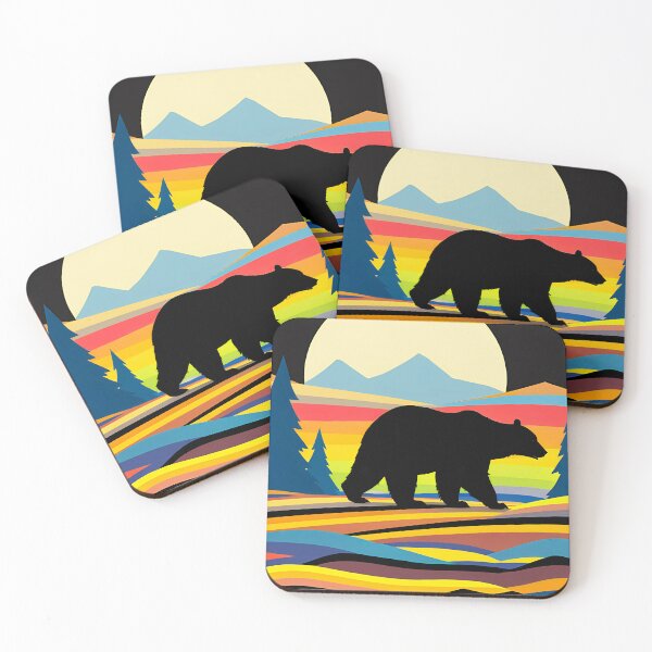 Artikelvorschau, Mountain Bear: Wild Nature in Rustic Style entworfen und verkauft von Timegraf.